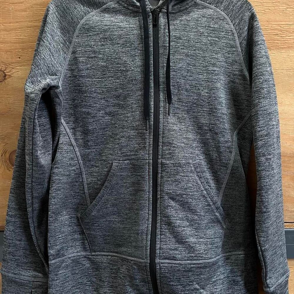 Adidas Men's Grey Hoodie